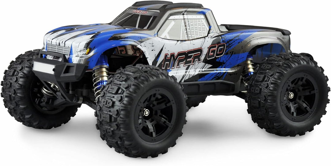 Amewi 22602 Hyper GO Monstertruck Brushed 40km/h 4WD mit GPS 1:16 RTR blau