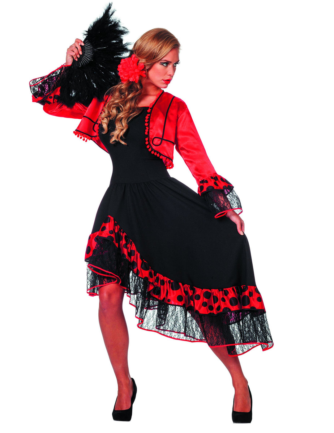 Generique - Flamencotänzerin Kostüm für Damen 38, 38