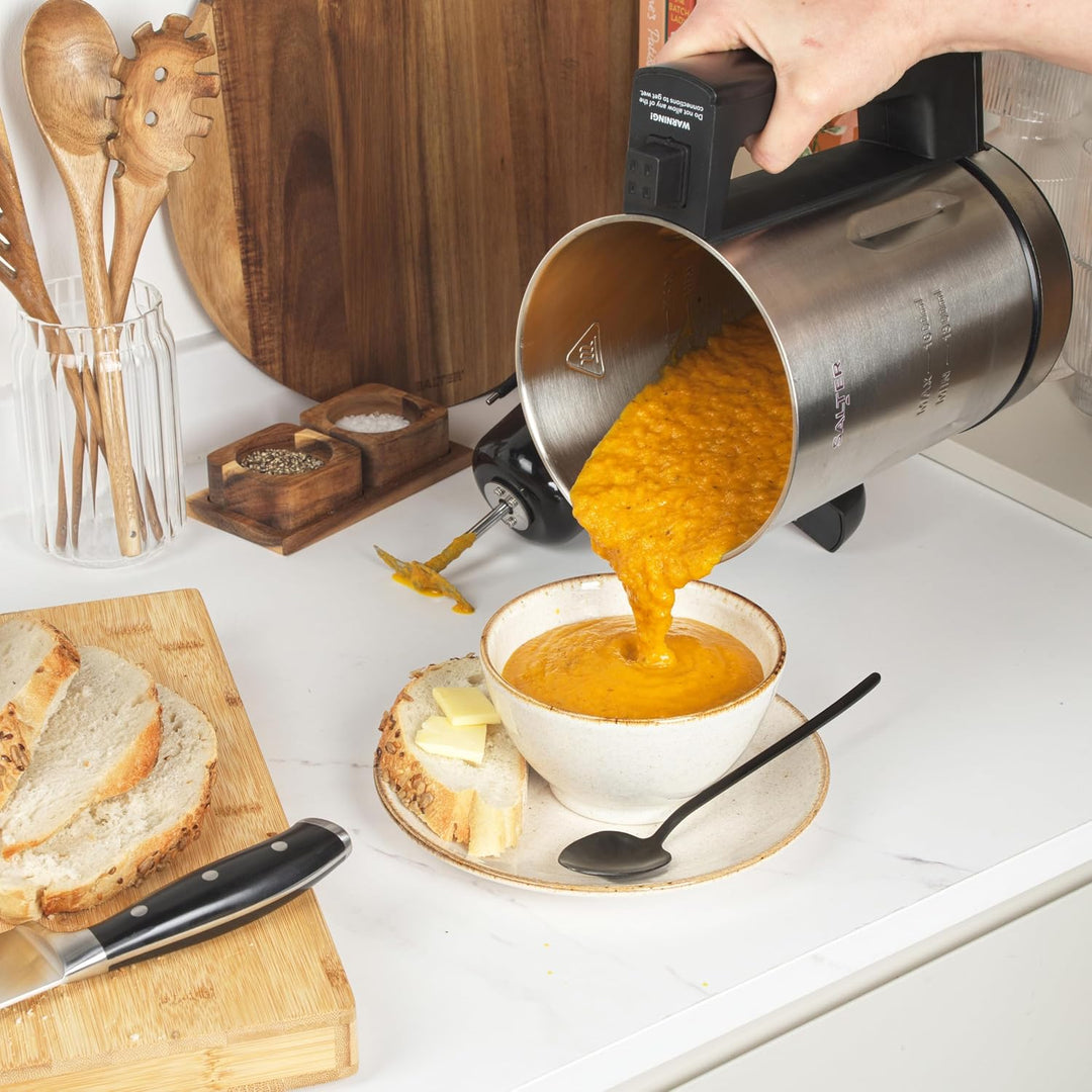 Salter Digitaler Suppenmacher - 1,6L, Mixen von stückiger &amp; glatter Suppe, ideal für Grosskochungen,