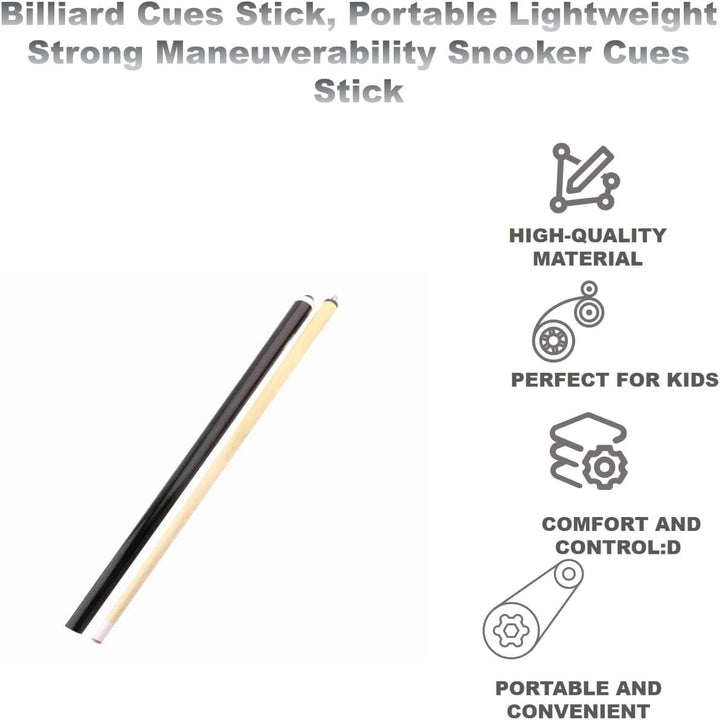 Billard-Queue-Stick Snooker-Queue-Stick Tragbarer Leichter Starker Manövrierfähigkeits Billard-Pool-