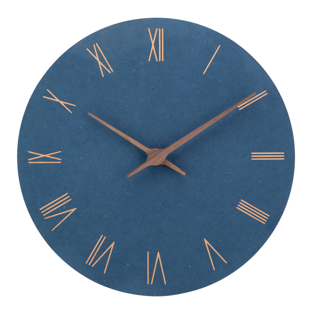 ACCSHINE MDF Holz Wanduhr Ohne TickgeräUsche Lautlos Modern 30cm Quarz Gross Batterie Betriebene Wan