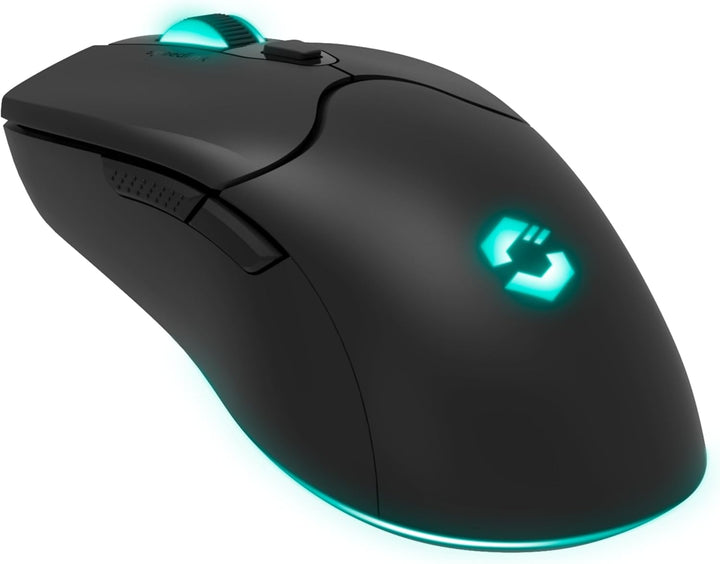 Speedlink Velox - Wireless RGB Gaming Maus kabellos mit Akku wiederaufladbar USB-C, 4800dpi, program