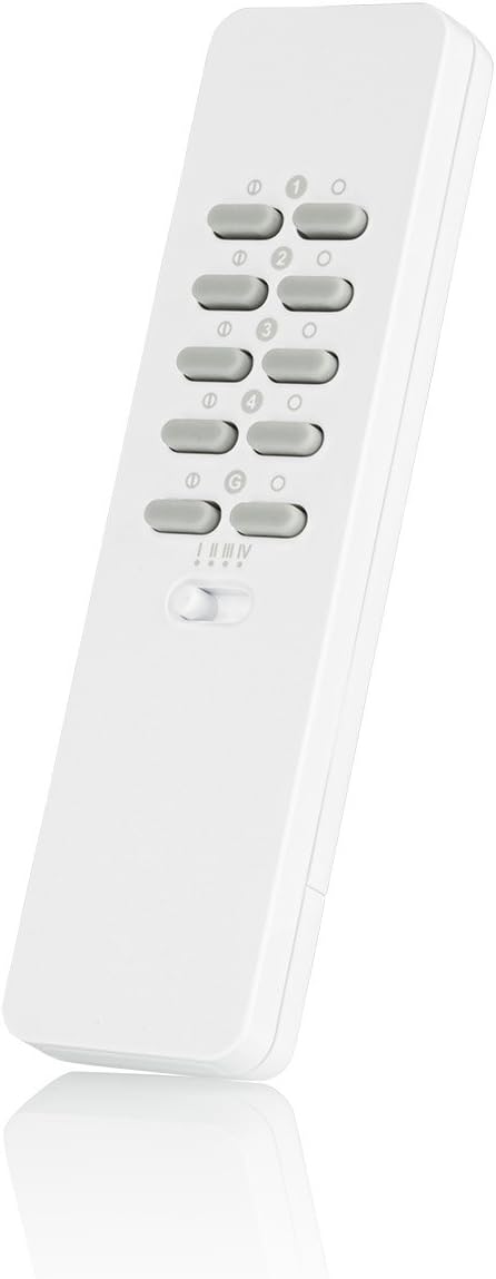 Trust Smart Home 433 Mhz Fernbedienung AYCT-102 71001 Weiss Fernbedienung Single, Fernbedienung Sing