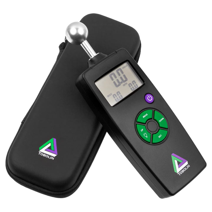 TOBOLIN Feuchtemessgerät TOBOMETER HY - Feuchtigkeitsmessgerät mit LCD-Display für Mauerwerk – Feuch