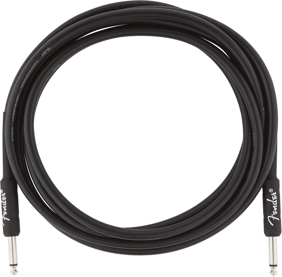 Fender Professional Series Gitarrenkabel, Hochwertiges Instrumentenkabel für E-Gitarre, Bass und Stu