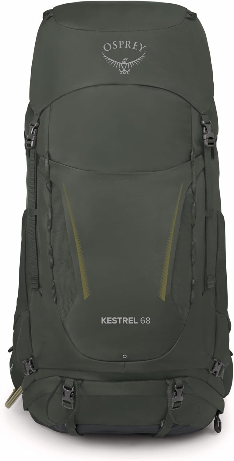 Osprey Herren Kestrel 68 Backpack (1er Pack) S-M Bonsai Green, S-M Bonsai Green
