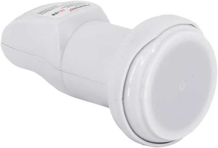 PremiumX Satelliten-Komplettanlage PXS45 Satelliten-Antenne 45cm Stahl Anthrazit Single LNB 2X F-Ste