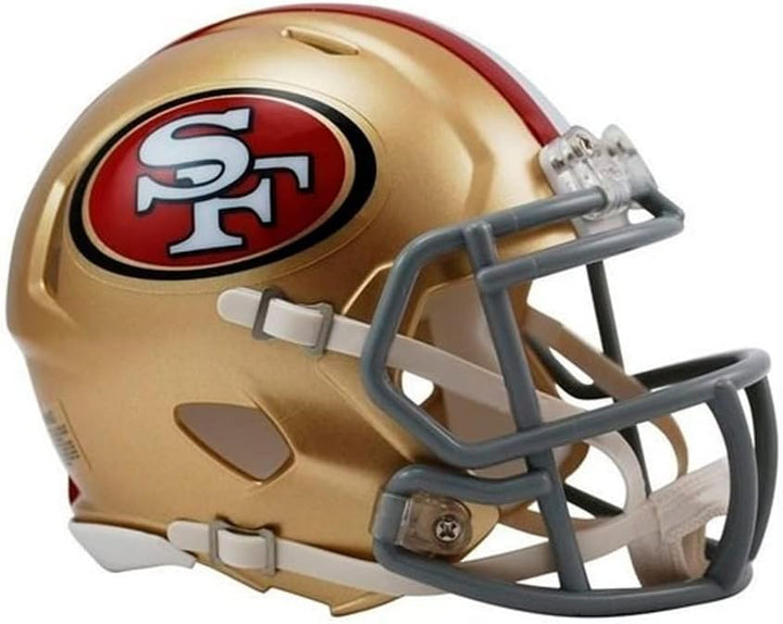 Riddell NFL Speed Mini-Helm San Francisco 49ers Einheitsgrösse Team Color, San Francisco 49ers Einhe