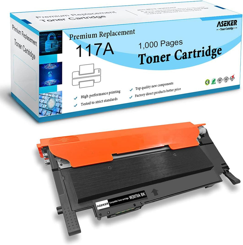 ASEKER Kompatibler Tonerkartusche 117A W2070A für HP Color Laser 150a 150w 150nw MFP 178nw 178nwg 17