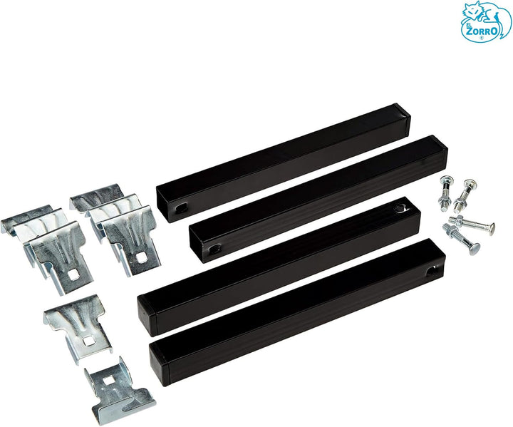 Imex der Fuchs 81404-b Set 4 Füsse Lattenrost ohne Rollen Neutral, Neutral
