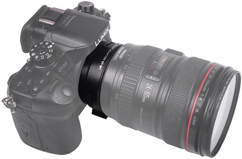 Viltrox EF-M1 AF Autofokus Objektivadapter mit Blendensteuerung, EXIF-Übertragung für Canon EOS EF/E