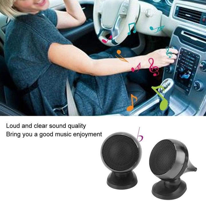 KIMISS Auto Koaxial Lautsprecher, 2er Auto Hochtöner Super Power Lautsprecher Musik Stereo Audio Lau