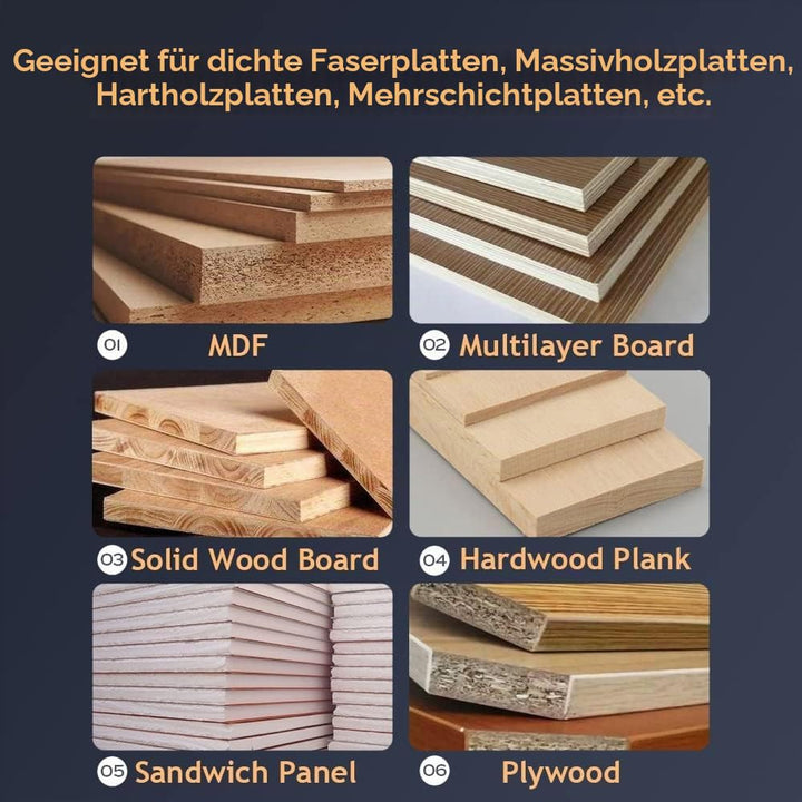 EU_HOZLY DLC-Beschichtung, Aufwärts- und Abwärtsschnitt, 2 Flöten, Spiralkarbid-Fräswerkzeug, CNC-Fr