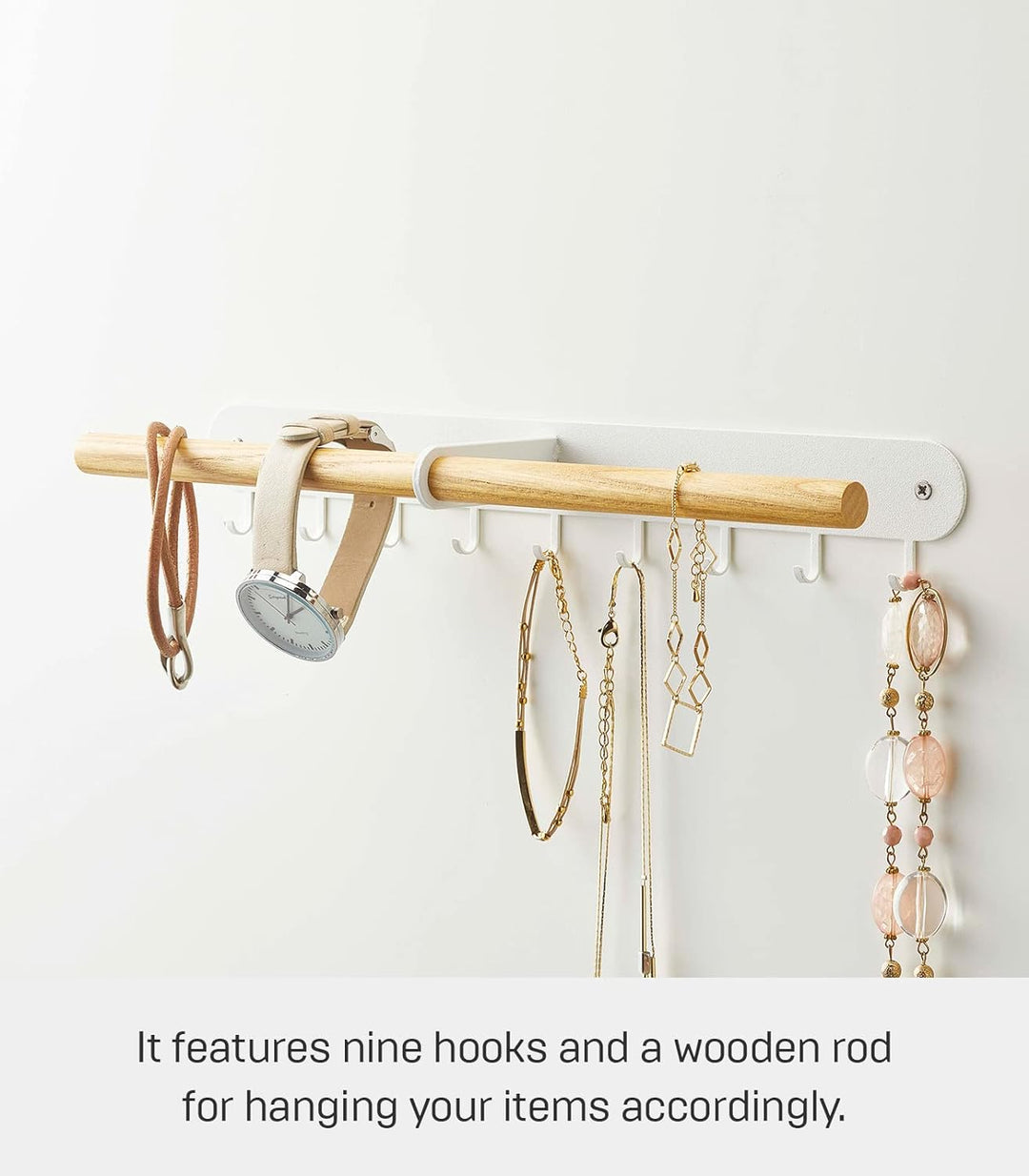 Wall-mounted accessory rack - Tosca