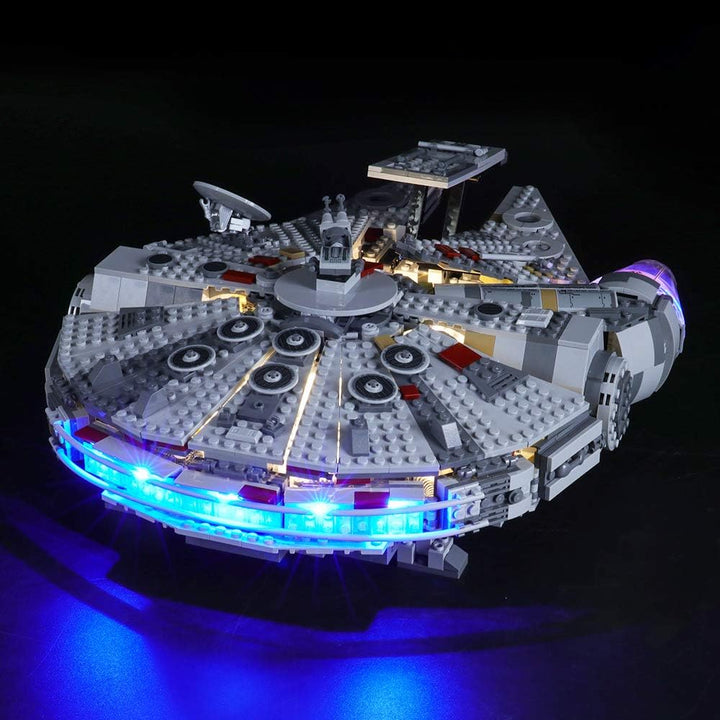 BRIKSMAX Led Beleuchtungsset für Lego Star Wars Millennium Falcon,Kompatibel Mit Lego 75257 Baustein