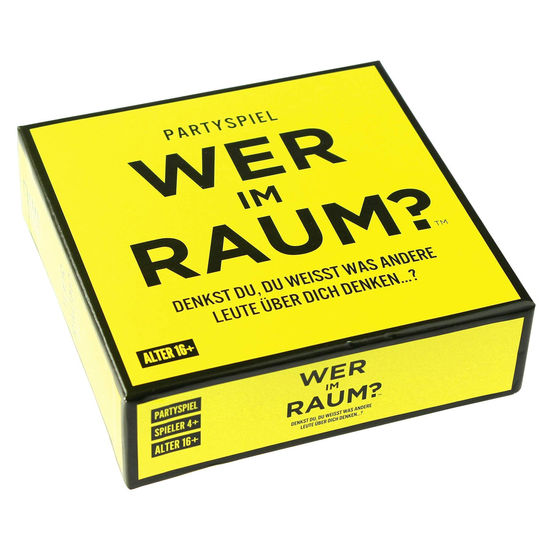 Monsterzeug Partyspiel Wer im Raum, Lustiges Gesellschaftsspiel mit mehr als 300 Fragen, Kennenlerns