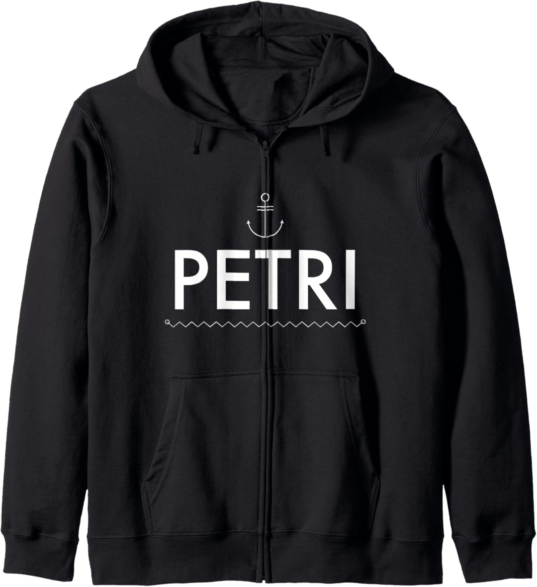 Cool Petri Heil Fishing Design | Anglergruss für alle Angler Kapuzenjacke