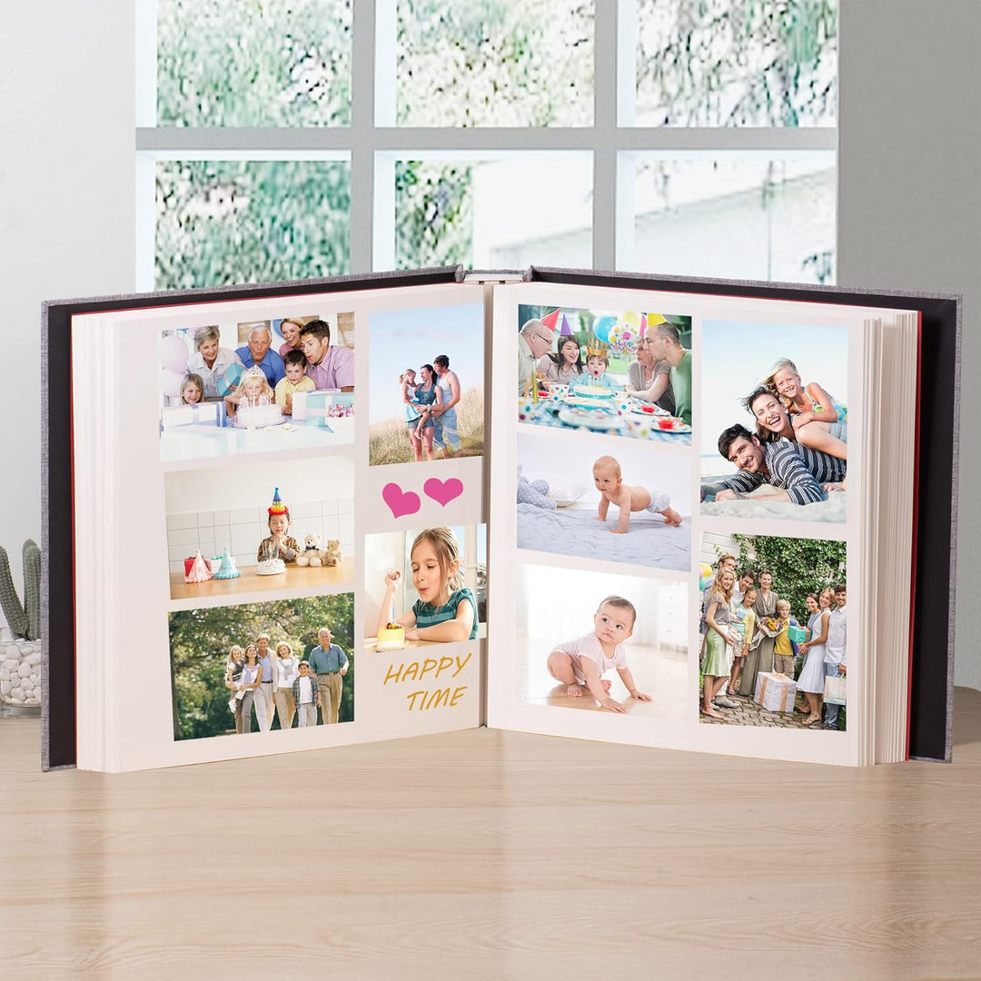 Fotoalbum, selbstklebend, 7,6 x 12,7 cm, 10,2 x 15,2 cm, 12,7 x 17,8 cm, 28,5 x 27,6 cm, magnetisch,