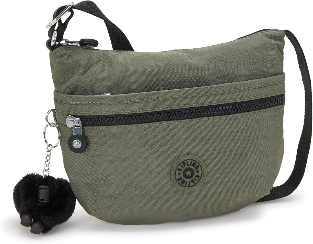 Kipling Damen Arto Crossbody, Green Moss, 25x21x3 centimeters (B x H T) EU, Green Moss