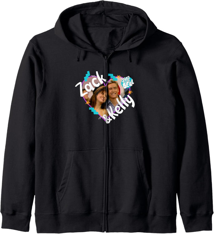 Saved By The Bell Zack und Kelly Kapuzenjacke