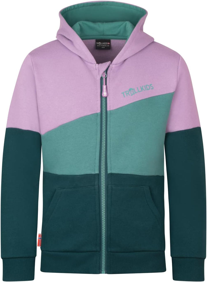 Trollkids Kids Alesund Sweater 92 92 Light Violet, 92 92 Light Violet