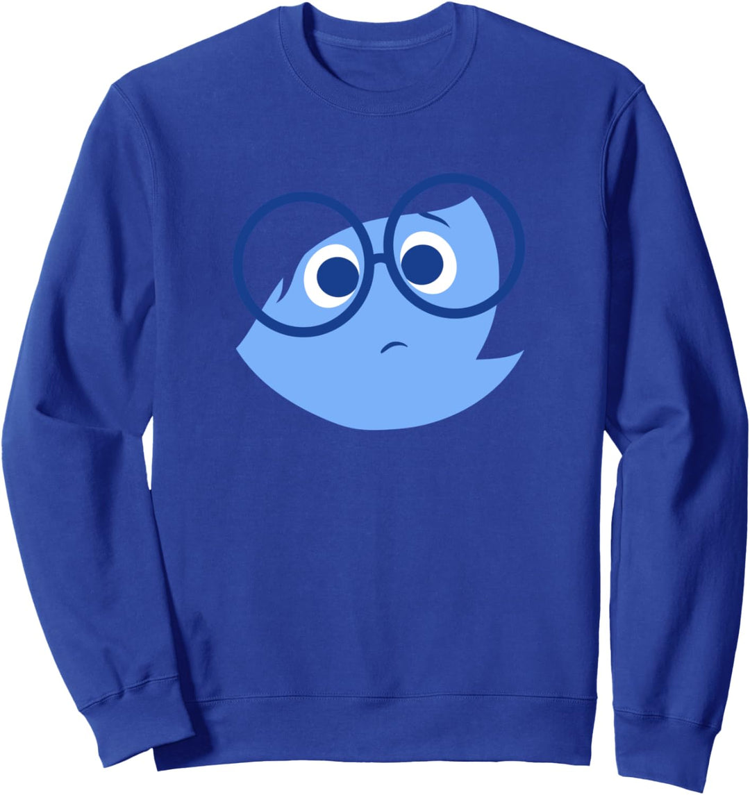 Disney Pixar Inside Out Sad Face Halloween Sweatshirt