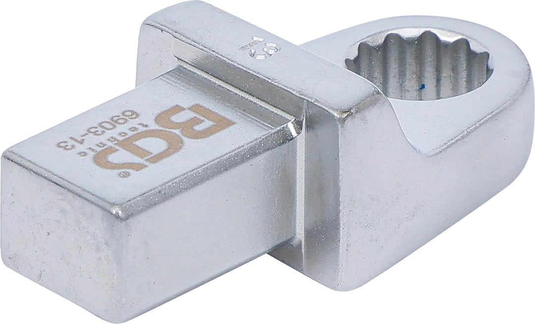 BGS 6903-13 | Einsteck-Ringschlüssel | 13 mm | Aufnahme 14 x 18 mm, 13 mm