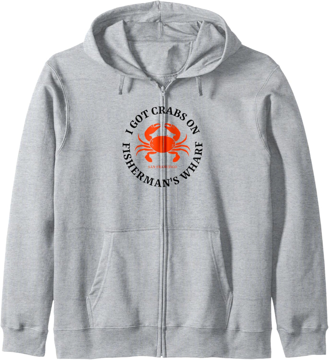 Fisherman's Wharf San Francisco Crabbing Gift Kapuzenjacke