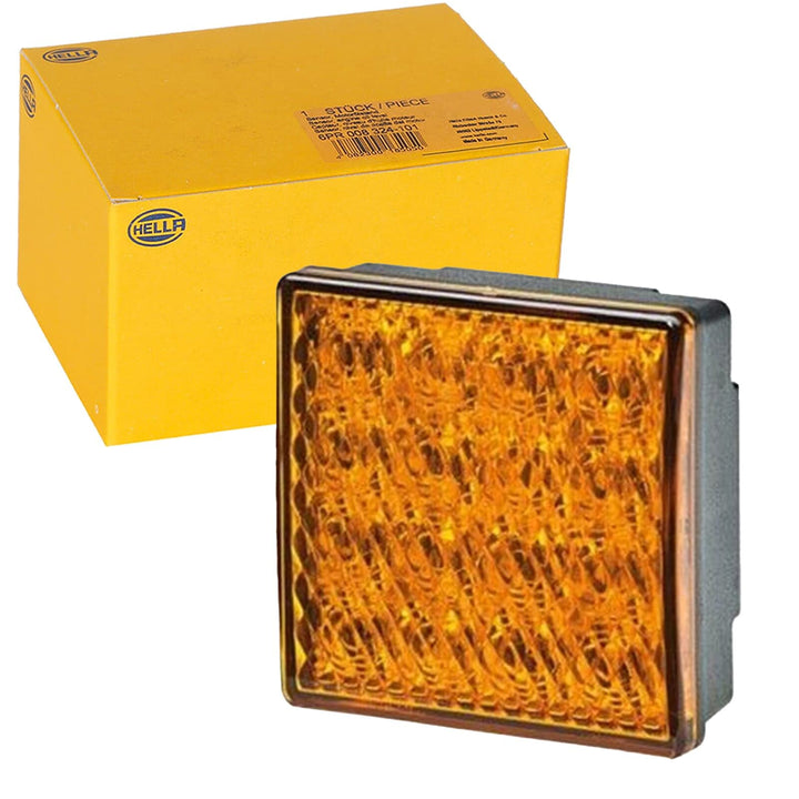 HELLA - Blinkleuchte - Valuefit - LED - 24V - Anbau/geschraubt - Stecker: offene Kabelenden - Menge:
