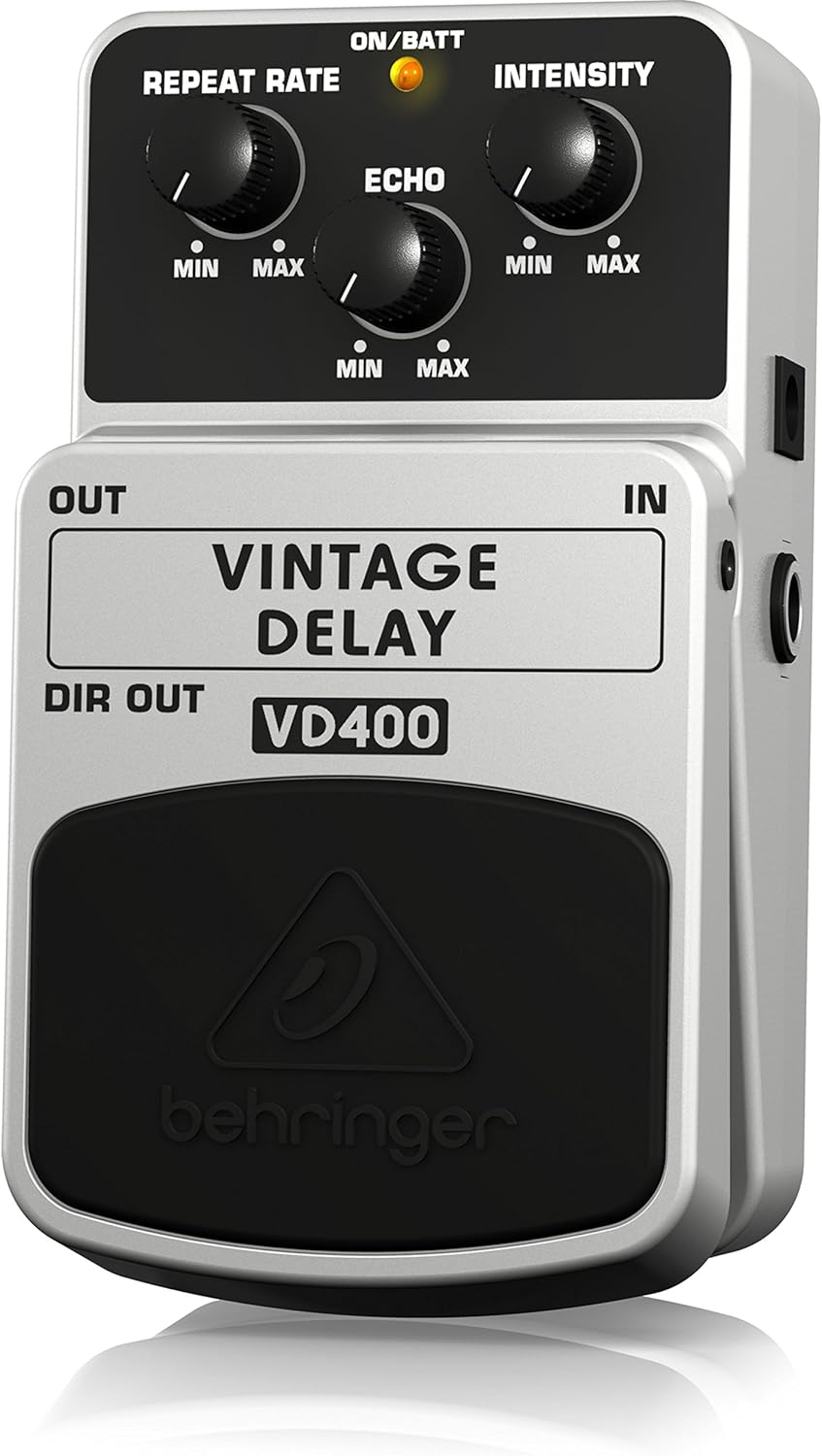Best Price Square Guitar Pedal, Vintage DELAY VD400 by BEHRINGER VINTAGE DELAY VD400 Guitar Pedal, V