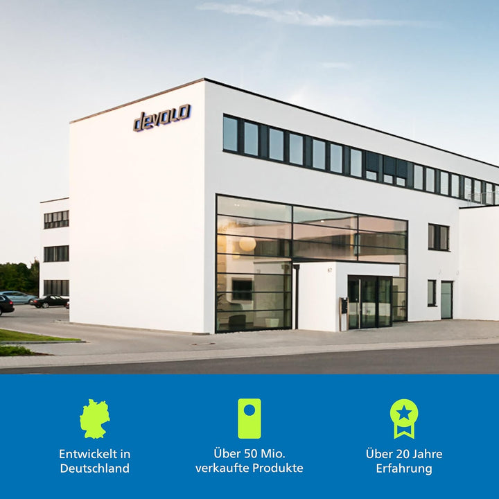 devolo 8815 Magic 2 WiFi 6 Erweiterungsadapter, WLAN Powerline Adapter -bis zu 2.400 Mbit/s, Mesh WL