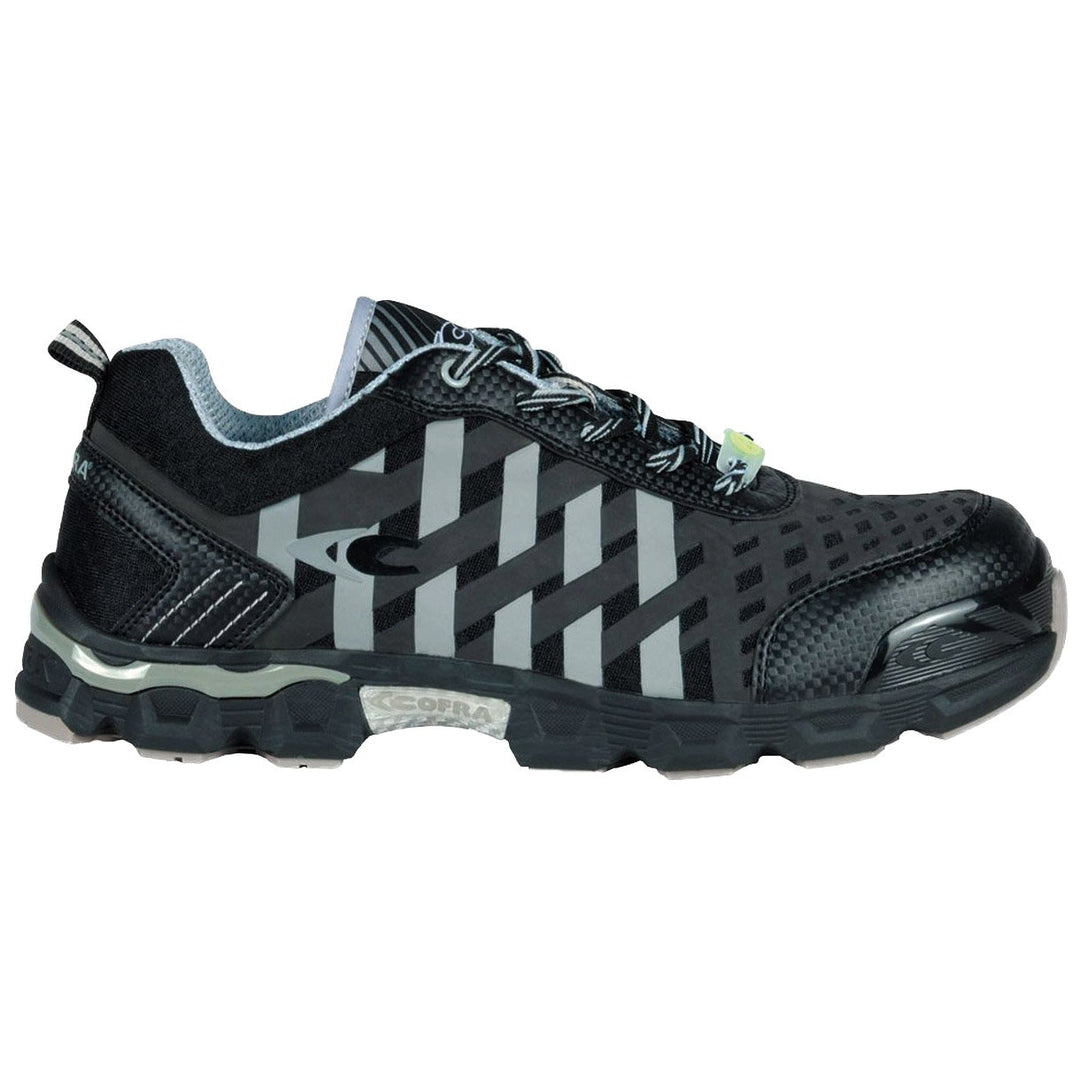 Cofra JE030-000 KAYAK BLACK S1 P ESD SRC Sicherheitsschuhe, Schwarz/Grau, Grösse 36 36 EU, 36 EU