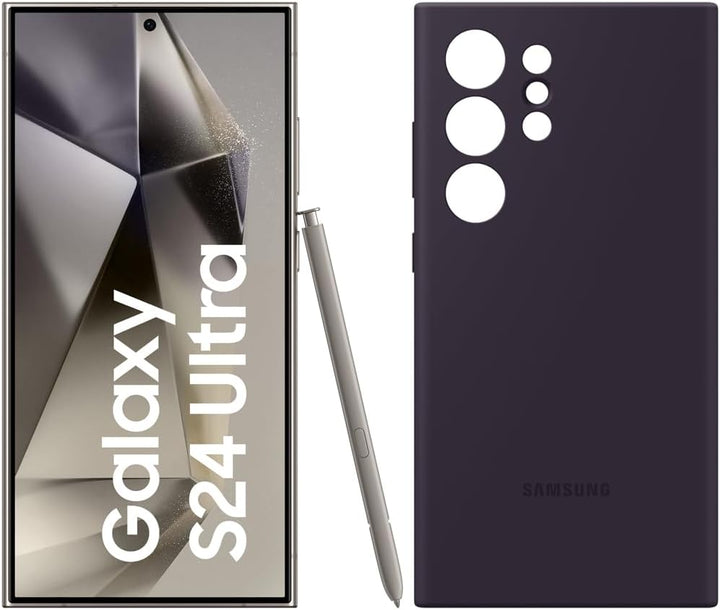 Samsung Galaxy S24 Ultra AI Smartphone, 12GB RAM/512GB Speicher, Titanium Gray, 3 Jahre Herstellerga