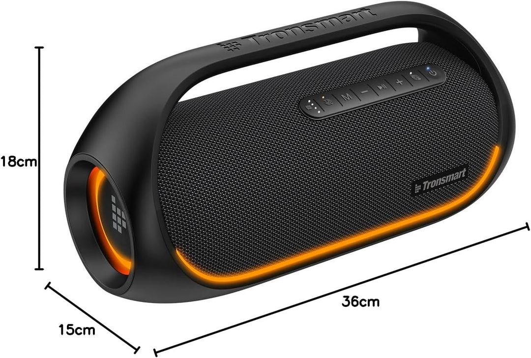 Tronsmart Bang Lautsprecher 60W, IPX6 Wasserdicht leistungsstarke BASS Box,Bluetooth Musikbox mit LE