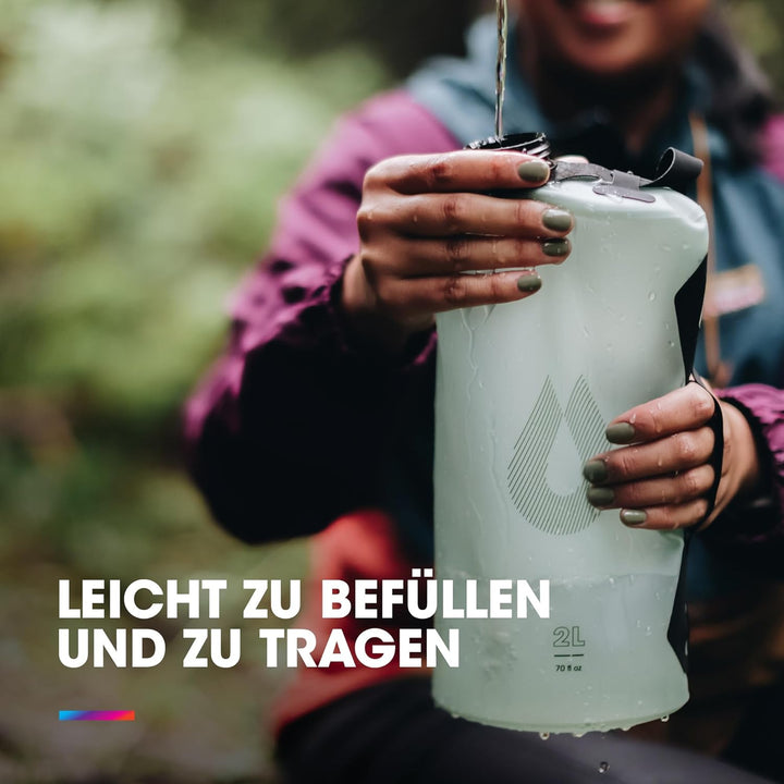 Hydrapak Seeker 4L Wasserflasche Mammut 4L, Mammut 4L