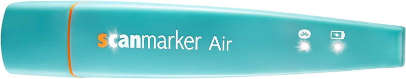 Scanmarker Air - Bluetooth-Scannerstift inkl. OCR, Textübersetzung und Sprachwiedergabe (Türkis, Sca