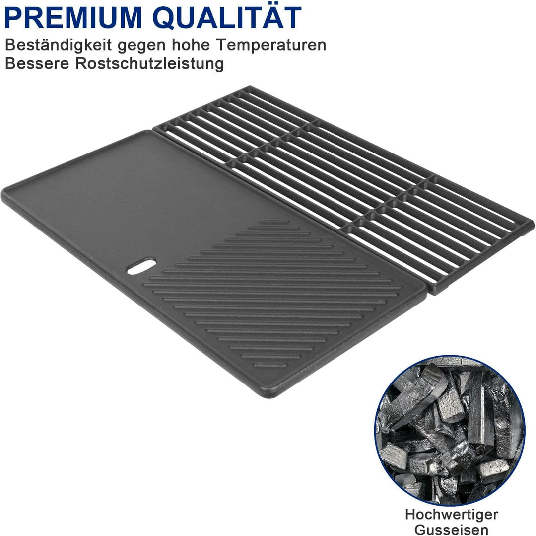 Gusseisen Grillrost und Bratpfannen für Enders Boston 4 Enders Monroe PRO 4，Santos S-418,Charbroil A