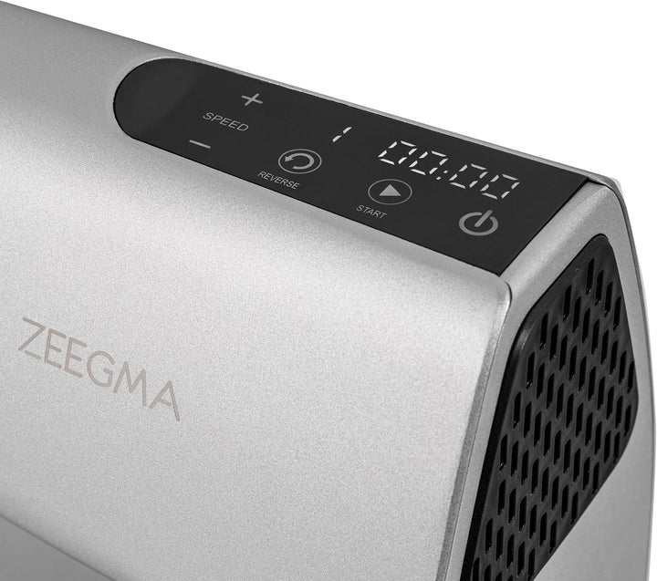 ZEEGMA MOLEN MASTER Elektrischer Fleischwolf Leistung 2500 W 3 Edelstahlscheiben Wurstaufsatz Gemüse