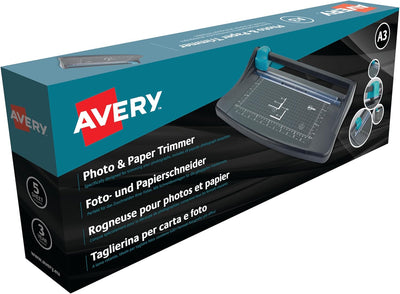 Avery Zweckform TR003 Papier und Foto Rollenschneider 1 schwarz, 1 schwarz