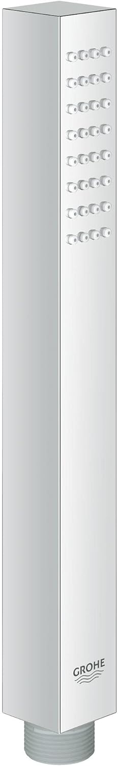 GROHE Euphoria Cube Stick - Handbrause (1 Strahlart, perfektes Strahlbild, Antikalk- System, langleb