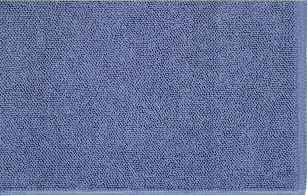 Cawö Badteppiche Loop 1007 Nachtblau - 111 60x60 cm, 60x60 cm