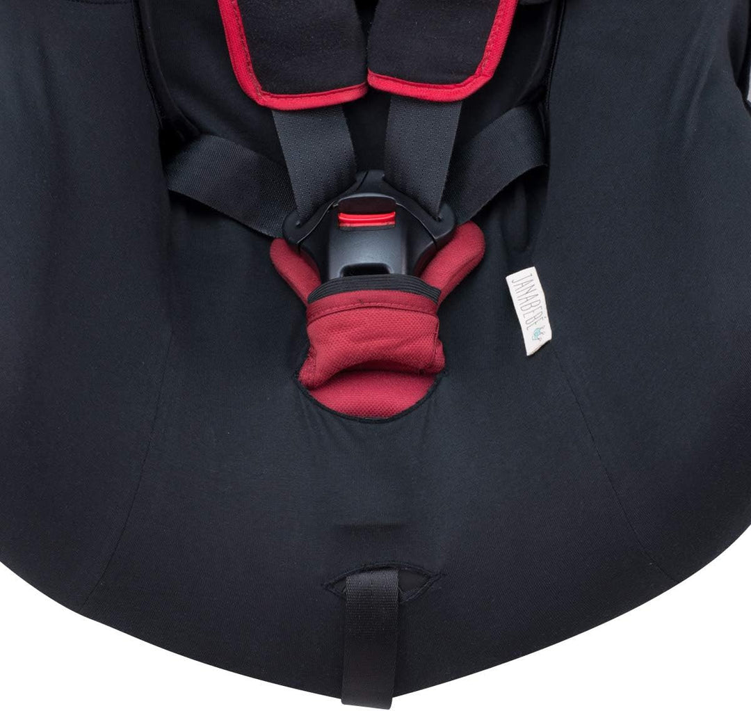 JYOKO KIDS Bezug kompatibel mit Bébé Confort Axiss (Black Series), Black Series