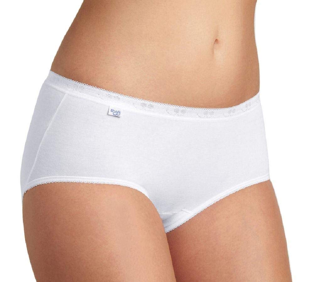 Sloggi Damen Slip (4er Pack) 48 Weiss, 48 Weiss