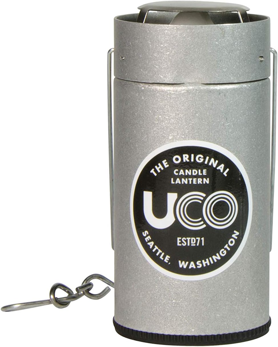 UCO Original eloxierte Kerzenlaterne Einheitsgrösse Natural, Einheitsgrösse Natural