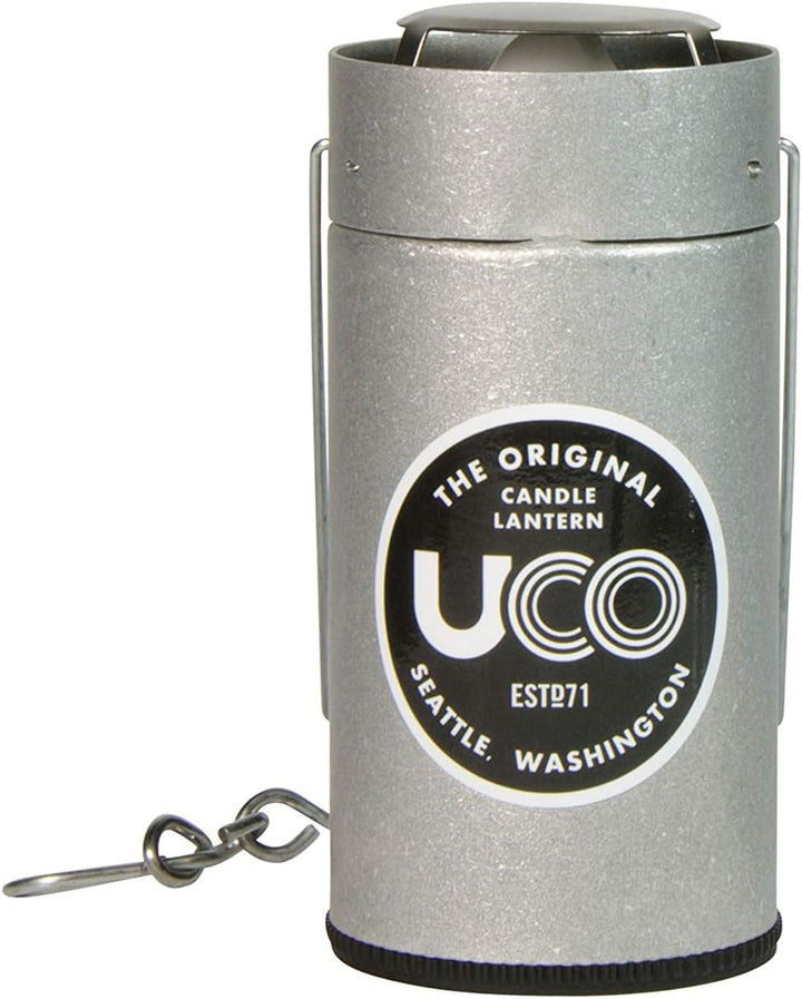 UCO Original eloxierte Kerzenlaterne Einheitsgrösse Natural, Einheitsgrösse Natural