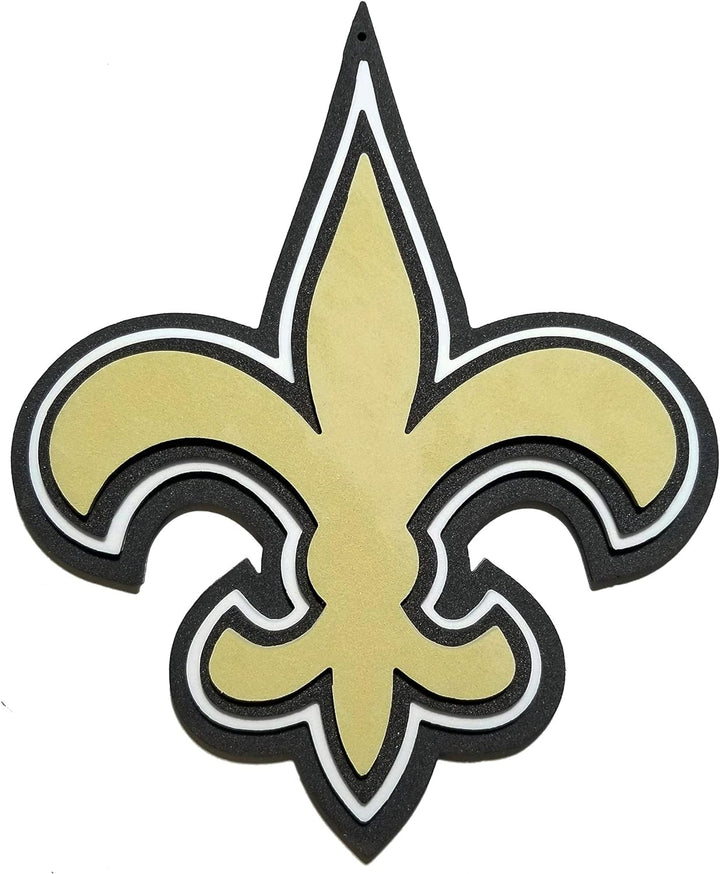 FanFave NFL Fanchain XXL Kette mit 3D Foam Anhänger Gold Einheitsgrösse, Gold Einheitsgrösse