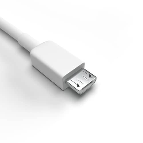 Micro-USB Ladekabel für ZTE Blade A520 Weiss 2 x 2 m Handy Schnellladekabel Datenkabel, Weiss 2 x 2
