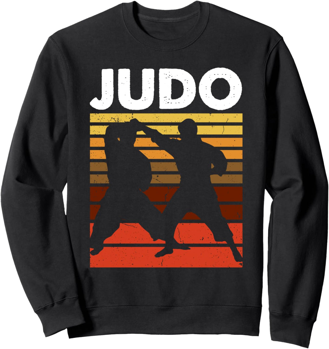Judo Sport Retro Vintage Judo Kampfkunst Sweatshirt