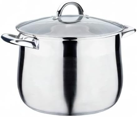 GSW 989862 Jumbotopf 26cm, Rostfreier Stahl, 11 liters