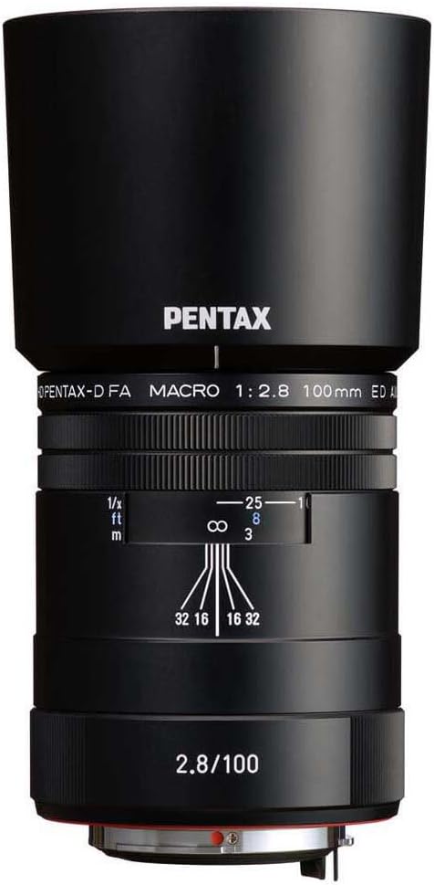 Pentax PENTAX-D FA Macro 100mm F2.8ED AW Makroobjektiv, staubdichte, wetterfeste (All Weather) Konst